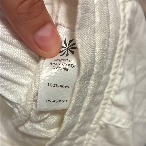 Athleta Women's Crisp White Pants 100 line - Picture 6 of 6